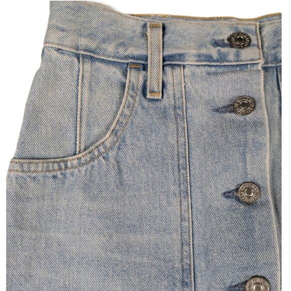 Citizens Of Humanity Anouk Denim Midi Skirt Womens NWT Size 23 - Picture 3 of 11